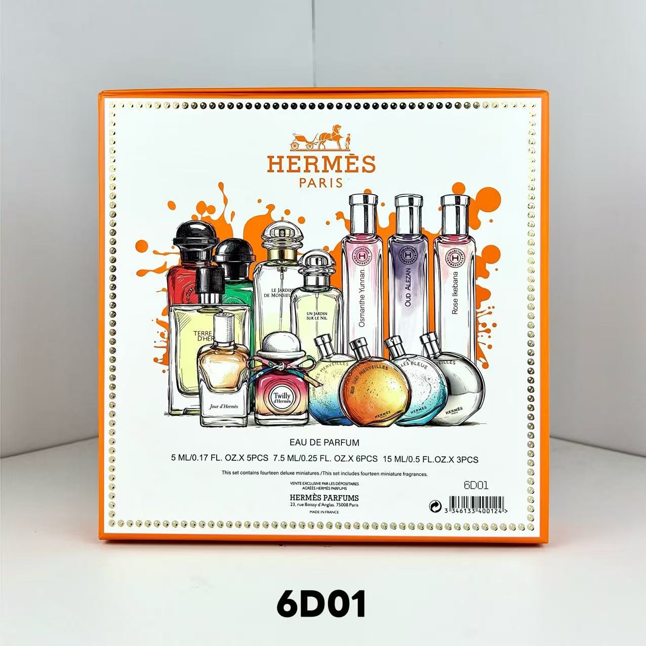 Hermes 14pcs EDP Collection - Image 3
